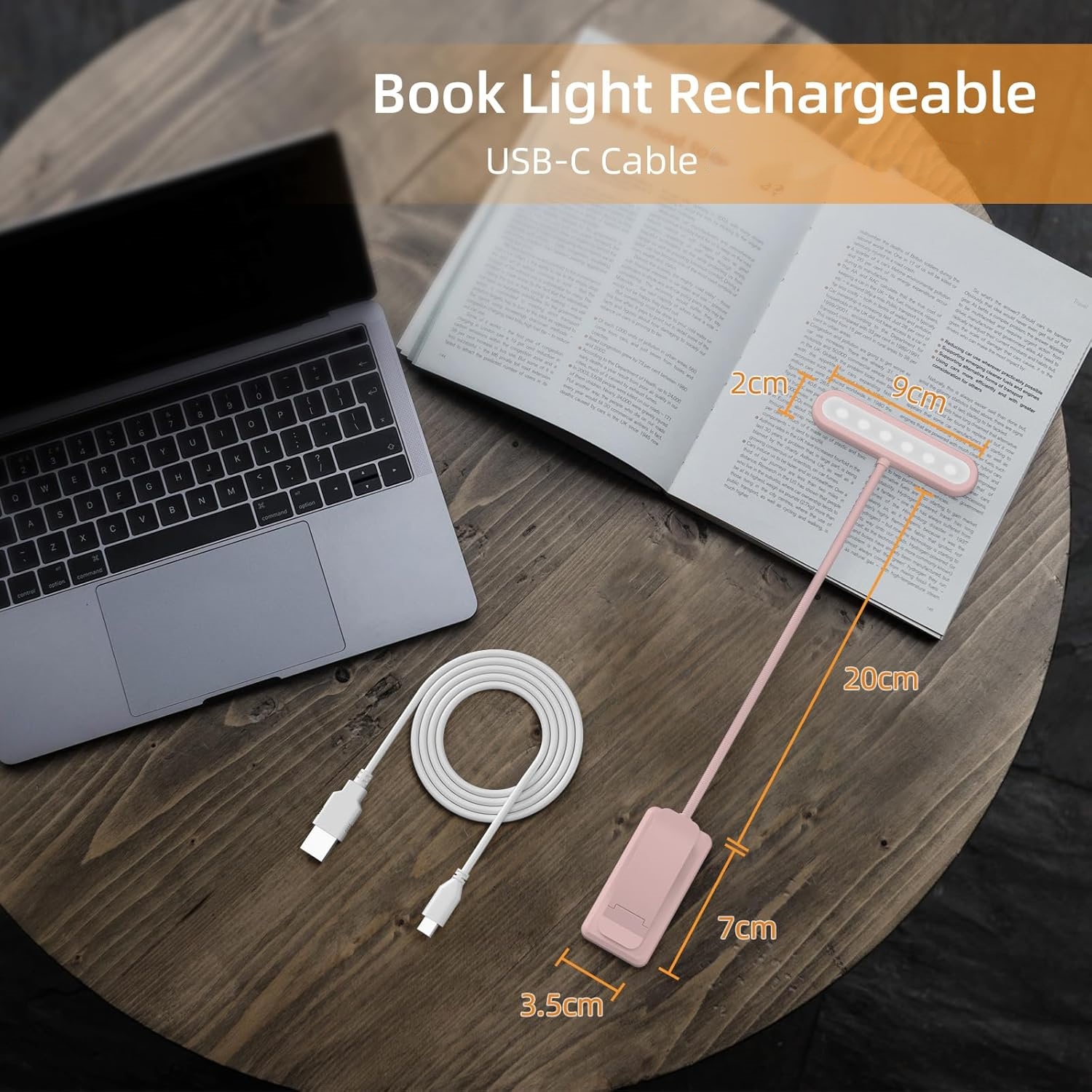 Reading Lamp Book Clamp Black/ - Desk Setup Lamp review and price