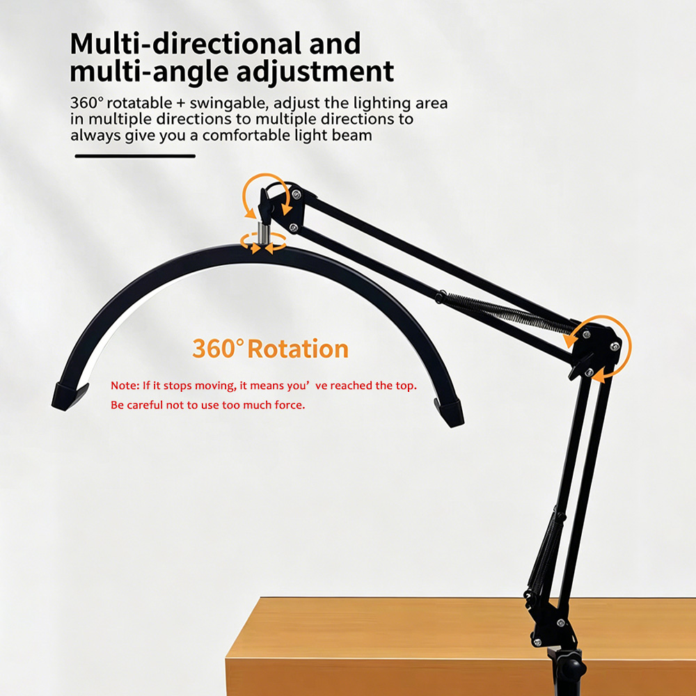 Clamp-on Fill Light Adjustable - Desk Setup Lamp review and price