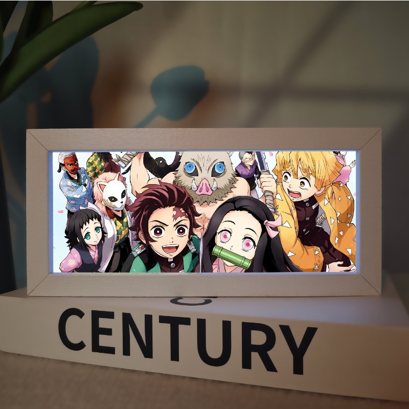 Demon Slayers LED Night Light  - Desk Setup Lamp review and price