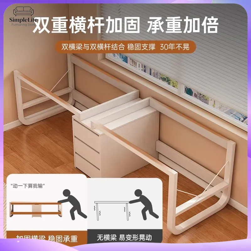 Double Computer Desk for Home  - Desk Setup L Shaped review and price
